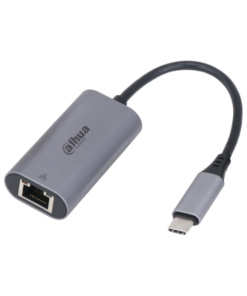 Hub USB DAHUA DH-TC31, USB-C, 1 porturi, RJ-45, Gri - imagine 2