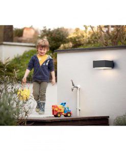 Aplica pentru exterior Philips Hedgehog, 1xE27, max 42W, IP44 ,182x160x91mm, - imagine 3
