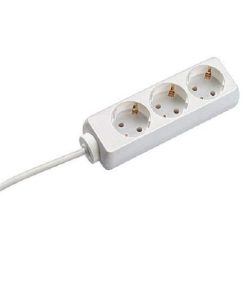 Prelungitor Bachmann SELLY 3xCEE7/3 PC, fara intrerupator, lungime cablu 5m,