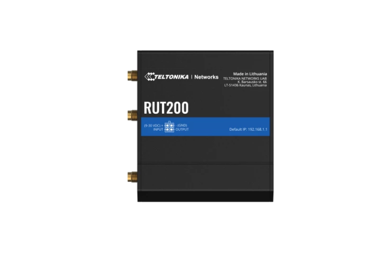TELTONIKA INDUSTRIAL CELLULAR ROUTER RUT200 4G (LTE) – Cat 4