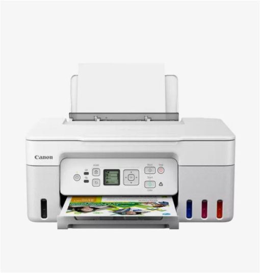 "Multifunctional inkjet color CISS Canon PIXMA G3470 White, dimensiune A4(Printare, - imagine 5