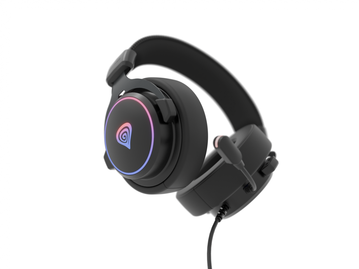 Casti Gaming Head-band GENESIS Neon 764, Wired, Negru - imagine 7