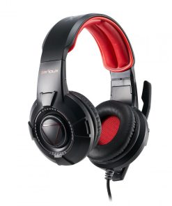 Casti cu microfon X by Serioux RUARI, Gaming, negru - imagine 3