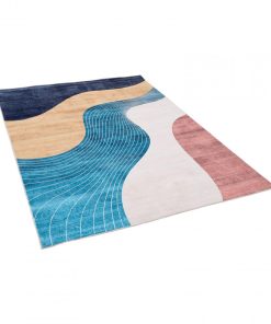 Covor printat, FLOW  200x300 cm, lavabil cu spate antialunecare, - imagine 3