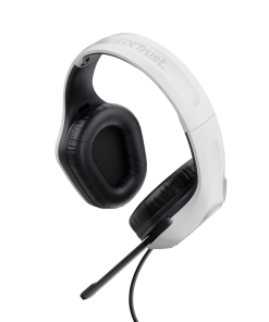 Casti Gaming Head-band Trust GXT 415W Zirox, Wired, Alb - imagine 5