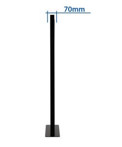 Suport podea double sided B-Tech compatibil cu seria OM55N-D Samsung - imagine 2