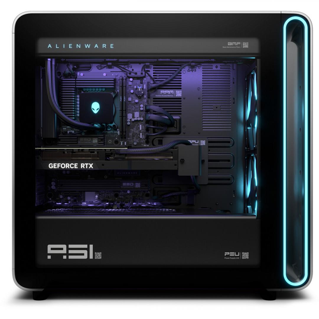 Desktop Gaming Dell Alienware Area-51 cu procesor Intel Core Ultra - imagine 8