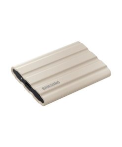 SSD Extern Samsung T7  2.5"  2TB Shield Beige - imagine 2