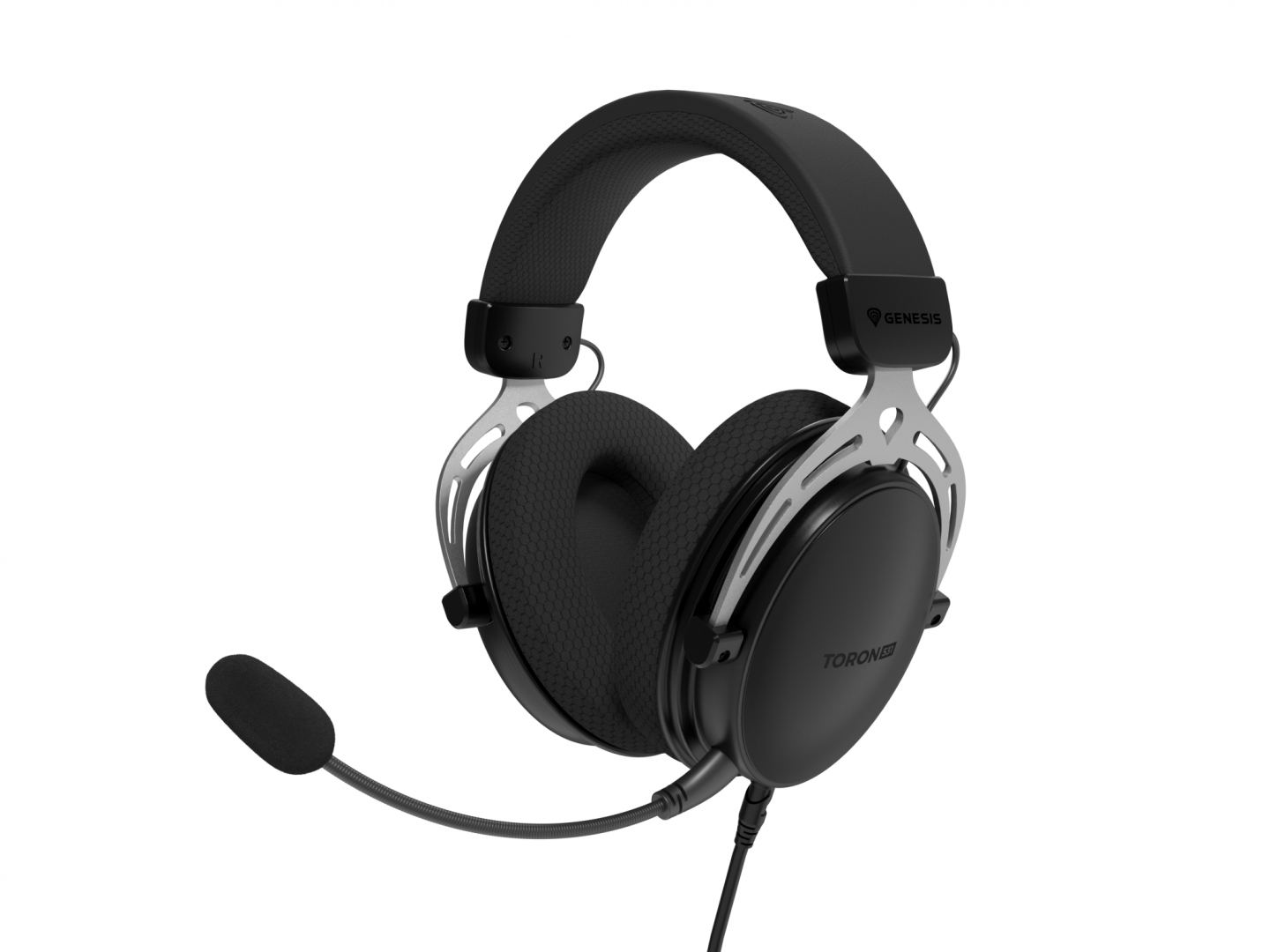 Casti Gaming Head-band Genesis TORON 531, Wired, Noise-canceling, Negru - imagine 8