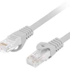 Patch cord Cat.6 UTP LSZH Cu 5 m gri, Fluke