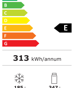 Side by Side HEINNER HSBS-HM532NFBKE++, No Frost, 532 L, Clasa - imagine 3