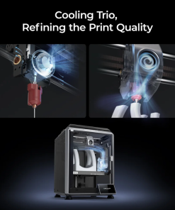Imprimanta 3D Creality K1C, ( Printare carbon) Tehnologie FDM, viteza - imagine 4