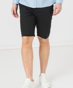 PANTALONI SCURT CASUAL BARBATI BLACK S - imagine 5