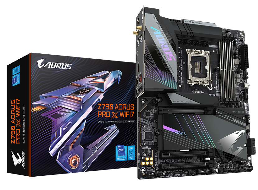 Placa de baza Gigabyte Z790 AORUS PRO X WIFI7, Socket