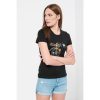 TSHIRT CASUAL F BICICLETA COLOR BLACK-XS