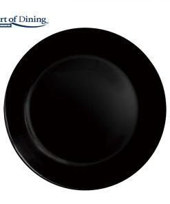 SERVICIU MASA DIN OPAL NEGRU 18 PIESE, CATANIA, ART OF - imagine 5