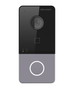 Post videointerfon de exterior WIFI Hikvision DS-KV6113-WPE1(C), montaj aparent pentru