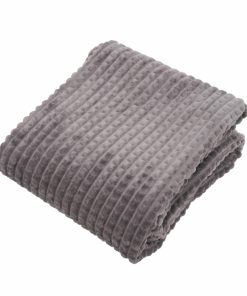PATURA FLANNEL 150X200 CM GRI - imagine 2