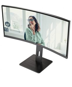 Monitor Gaming AOC CU34P3CV, 34", 3440 x 1440 pixeli, Black, - imagine 8