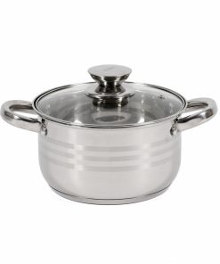 SEMIOALA INOX+CAPAC, 18X10.5 CM, 2.5 L, MYRA, COOKING  BY