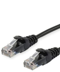 EQUIP 625457 Cat.6 U/UTP Patch Cable, 0.5m , Black, 8.34x11.68x500mm