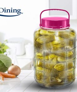 BORCAN STICLA CU CAPAC PLASTIC 8L, ART OF DINNING BY