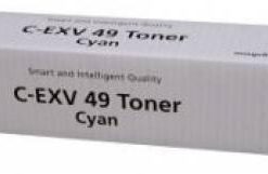 Toner Canon EXV49C, cyan, capacitate 19000 pagini, pentru iR Advance