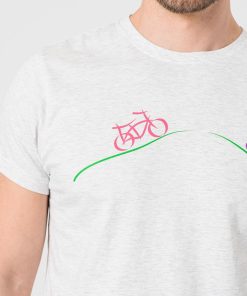 TRICOU CASUAL BICICLETE FAMILIE BARBATI LIGHT GREY-XL - imagine 4