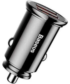 Incarcator Baseus Circular QC 30W, negru - imagine 3