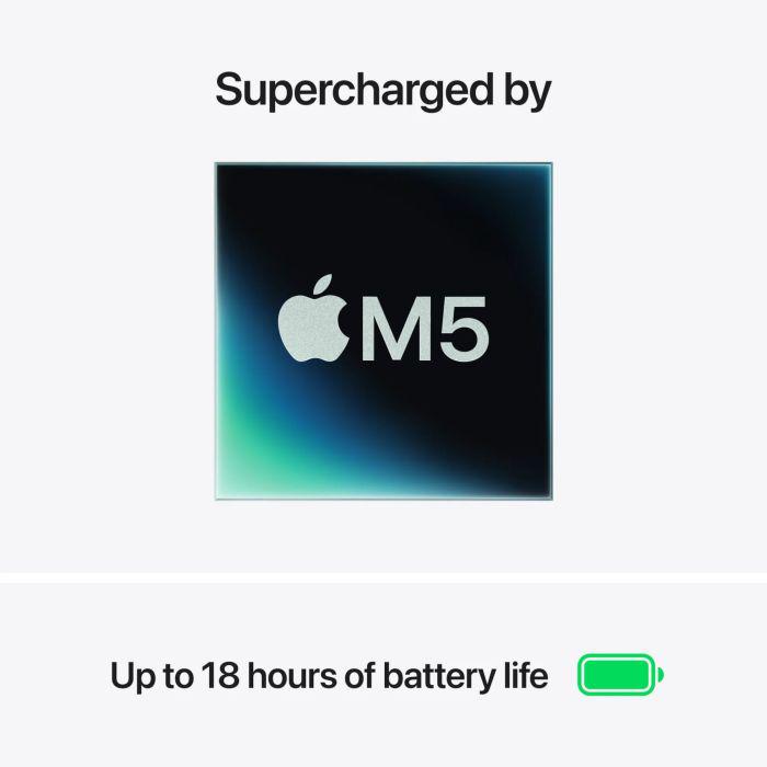 MacBook Air 13.6" Retina/Apple M5 (CPU 10-core, GPU 10-core, NeuralEngine16-core)/24GB/1TB - imagine 9