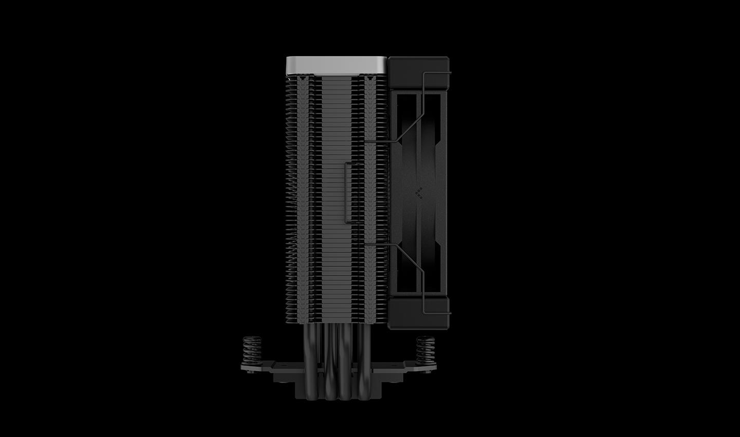 Cooler Procesor DeepCool AK400 ZERO DARK, Aer, 12 cm - imagine 4