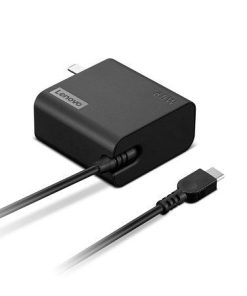 Lenovo 65W USB-C Wall Adapter; Charging Port: Type-C; Color: Black;