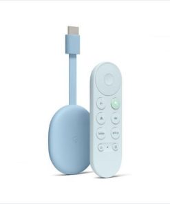 Google Chromecast TV, 4K, HDMI, Bluetooth, Wi-Fi, Blue