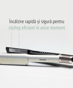 PLACA DE INDREPTAT PARUL CU AER CALD PROFESIONALA HEINNER HHS-Y2IN1BLDC-WH - imagine 9