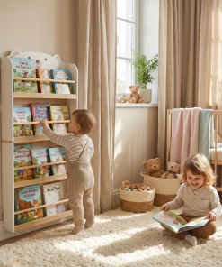 Biblioteca carti si jucarii Bear, U-Grow - imagine 7