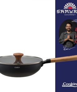 TIGAIE WOK + CAPAC 26X7.5CM, RIKITO WATANABE, SAMURAI GOURMET, COOKING