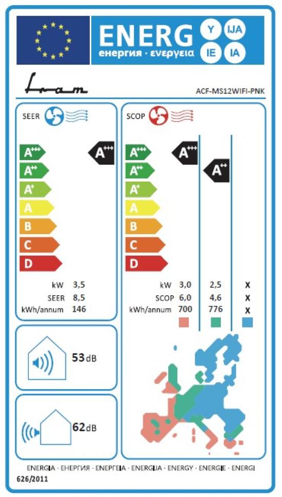 AER CONDITIONAT FRAM MOONSTONE ACF-MS12WIFI-PNK - imagine 7