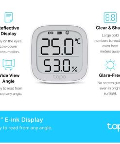 TP-LINK TAPO T315, Monitor smart de temperature si umiditate (necesită - imagine 3