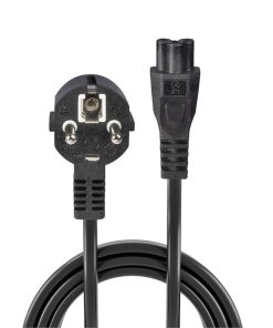Cablu alimentare Lindy, conector A: Schuko, conector B: IEC C5C5, - imagine 2
