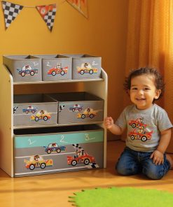 Dulap depozitare jucarii Cars, U-Grow - imagine 5
