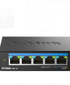 D-LINK DMS-105 UNMANAGED SWITCH 5 PORT, Interfata: 5 x 10/100Mbps/1G/2.5G, - imagine 2