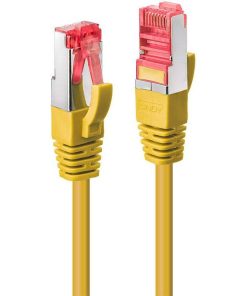 Cablu retea Lindy LY-47762, 1m Cat.6 S/FTP Network, Yellow