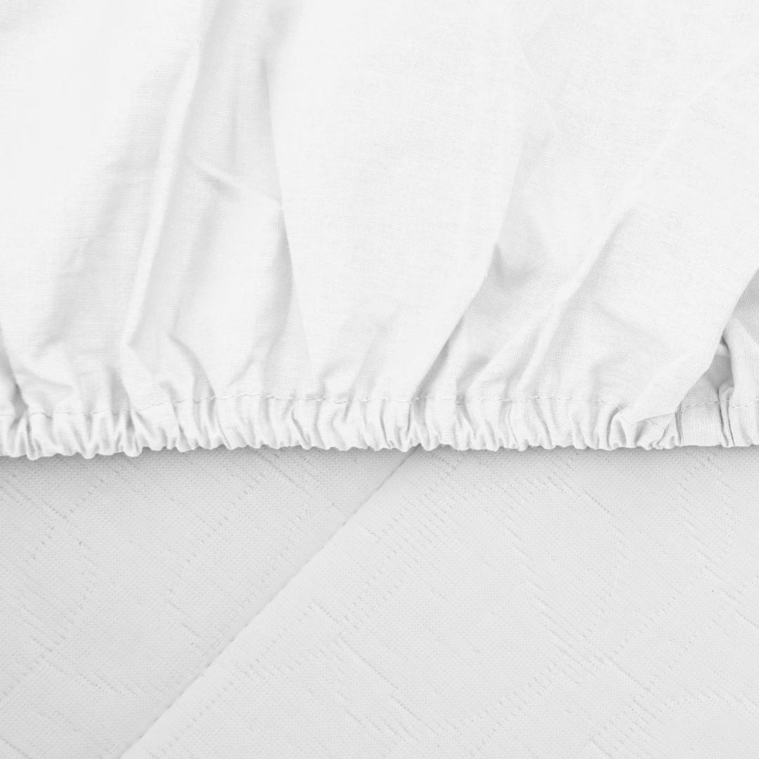 CEARCEAF PAT CU ELASTIC 160X200 CM ALB - imagine 4