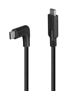 Cablu Lindy USB C 3.2 90° Right angle, lungime 1m,