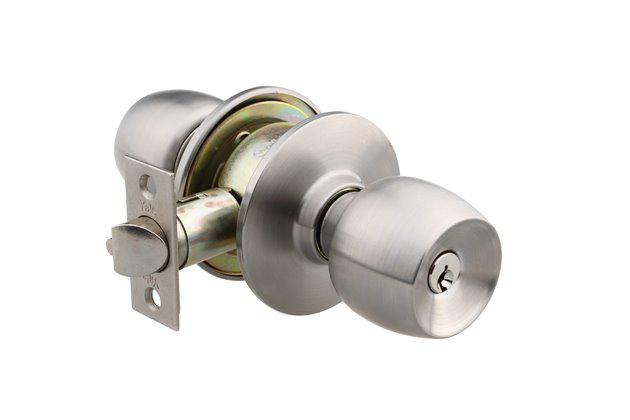 Buton cheie, nichel satinat 40-CY3-5786-ET-3101, Backset zavor 60 mm, pentru