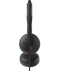 Casti Head-band DELL WH3024, Wired, noise-canceling, Negru - imagine 3