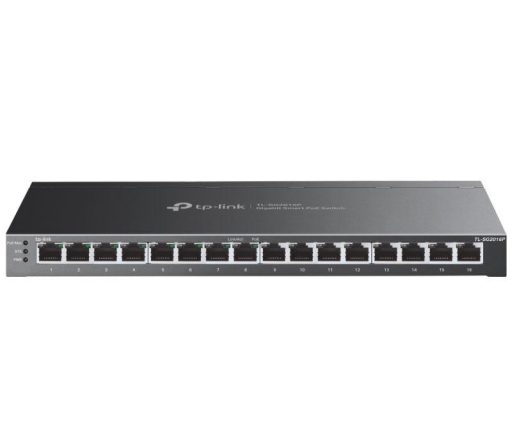 "JetStream™ 16-Port Gigabit Smart Switch with 8-Port PoE+ PORT: