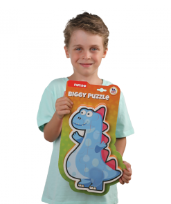 PUZZLE DIN SPUMA EVA, MAXI CU 10 PIESE, ALBASTRU, PUEDO - imagine 2