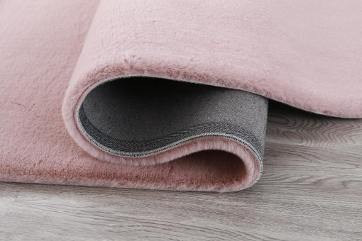 Covor Heinner Shaggy soft blanita Roz Pudra 50x90 cm - imagine 5
