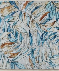 Covor Heinner cu print digital 3D 70x140 cm Leafs